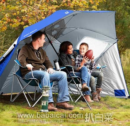 Sport-Brella 户外便携式遮阳伞  原价$59.99，现5.9折售价$35.99
