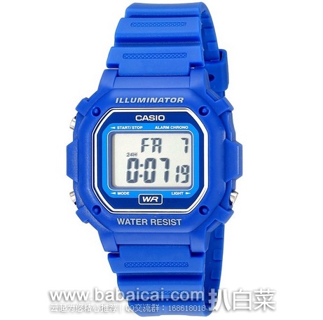 Casio 卡西欧 儿童电子手表 原价$20，现$10.59，到手￥98
