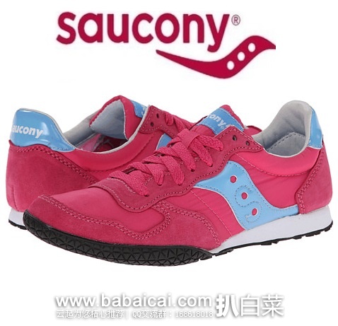 6pm：Saucony 索康尼 Originals Bullet 女士时尚休闲运动鞋 原价$55，现$29.99， 到手￥250