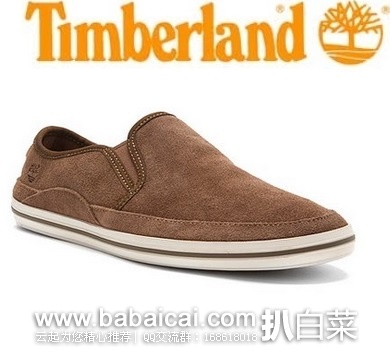 6pm:Timberland 天木兰 Casco Bay 男士真皮休闲鞋 原价$70,现历史新低$26.99,到手约¥249