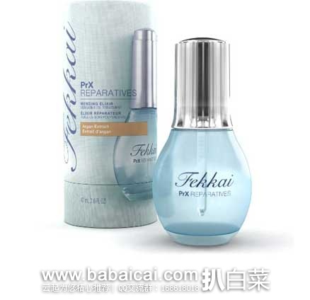 Frederic Fekkai 佛迪力菲凯 超明星的系列Prx 大豆牛奶蛋白质修复精油  原价$23.23，现6.4折售价$14.99