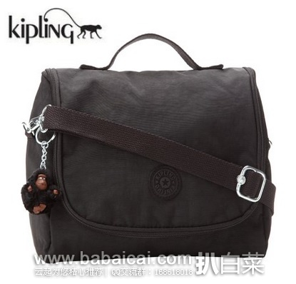 KIPLING 吉普林 斜挎包/午餐包 原价$49,现$34.99,公码7折新低$24.49,到手¥194