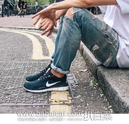6PM：NIKE 耐克 FREE赤足系列 5.0 男款 跑鞋  原价$100，现6折售价$59.99