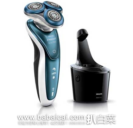 针对敏感肤质：Philips飞利浦 Norelco S7370/84 干湿两用电动剃须刀 原价$179.99，现7.7折售价$139.99