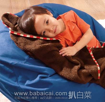 Skip Hop 动物园系列 Travel Blanket 小猴子儿童旅行毯/抱枕  原价$20，现7.2折售价$14.58