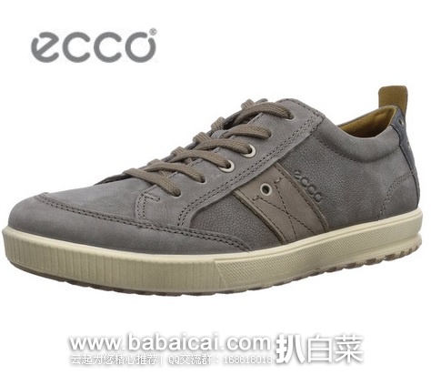 ecco 爱步 男款 Ennio Casual真皮休闲鞋 原价$140，现$83.97，会员下单8折新低$67.18