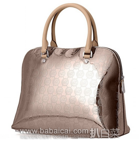 6pm：Michael Kors 大号真皮手提包 原价$298，现5折$149.99，到手￥1110