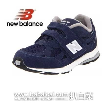 New Balance 新百伦 KV990 Hook and Loop 童款跑鞋 原价$42.95,现3折售价$12.89