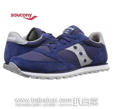 Saucony 索康尼 Originals Jazz Low Pro 男款复古跑鞋  原价$55，现4折售价$21.98