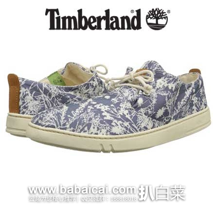 6PM：Timberland 天木兰 Handcrafted 男款 经典2孔系带帆布鞋 原价$80，现3.3折售价$26.99