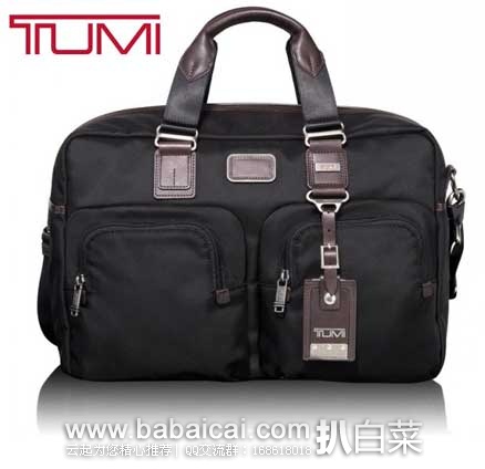 6PM：TUMI 途米 Alpha系列 Bravo 男士商务电脑包  原价$345，现5折售价$172.99