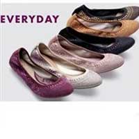 6PM：Hush Puppies 暇步士 Chaste Ballet 芭蕾休闲女鞋 原价$79，现4折售价$31.6