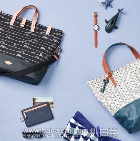 6PM：Fossil 化石 女士单肩包 （原价$198，现售价$80.43），公码85折后实付$67.99