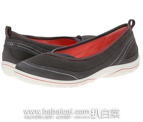 6pm：舒适好穿！2015新款 ECCO 爱步 女士磨砂皮休闲鞋 原价$100，现$49.99，到手￥400