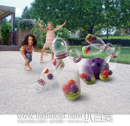 Little Tikes 小泰克 Clearly Sports Bowling 儿童欢乐保龄球 原价$19.99,现4.3折售价$8.78