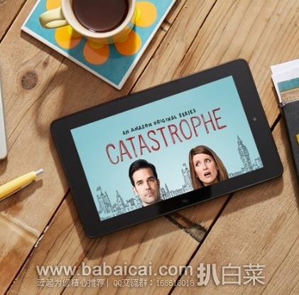 Amazon Fire 7英寸平板电脑 广告版 $49.99