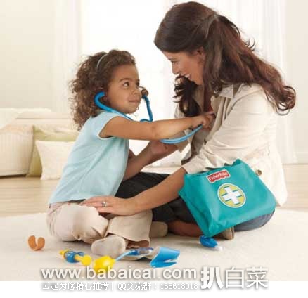 Fisher Price Medical Kit 费雪 医生扮演套装玩具 原价$16.99，现6.9折售价$11.67