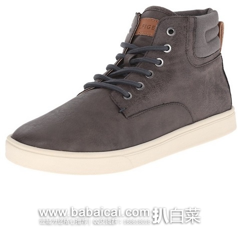Tommy Hilfiger 汤米希尔费格 Alpha Oxford 男士高帮休闲鞋 原价$70,现$49.99,公码8折$39.99,直邮无税