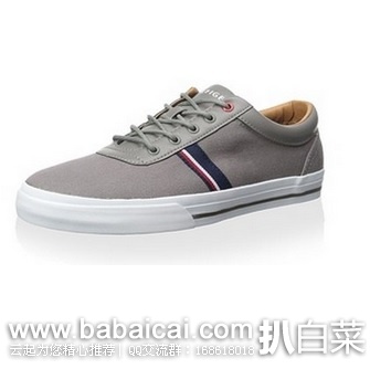 Myhabit:Tommy Hilfiger汤米希尔费格男士系带帆布休闲鞋 原价$69,现$21