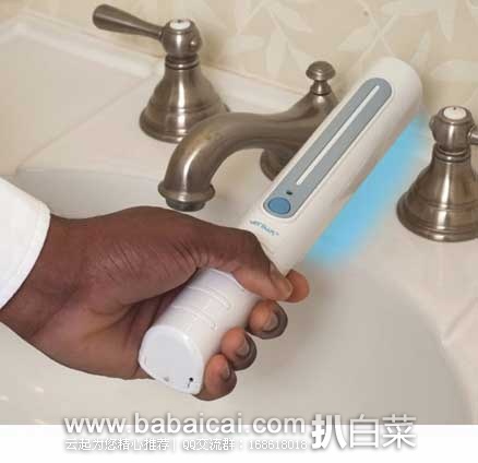 Verilux CleanWave VH03WW4 紫外线旅行家用消毒棒 现6.8折售价$28.45