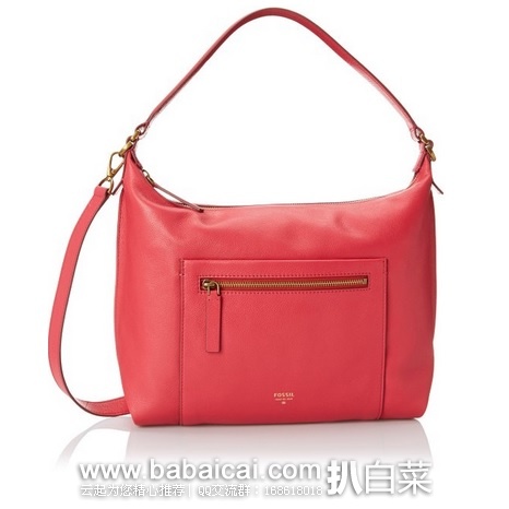Fossil 化石 Vickery系列 女士真皮单肩包 原价$218,现历史新低$85.61,转运到手约¥620