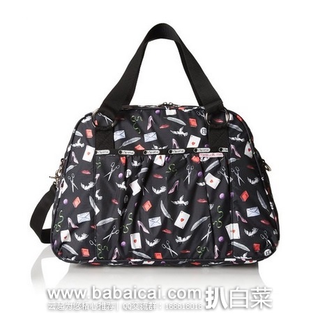 LeSportsac 乐播诗 女士单肩包 旅行包 原价$142,现$63.11,公码8折新低$45.12,到手¥475