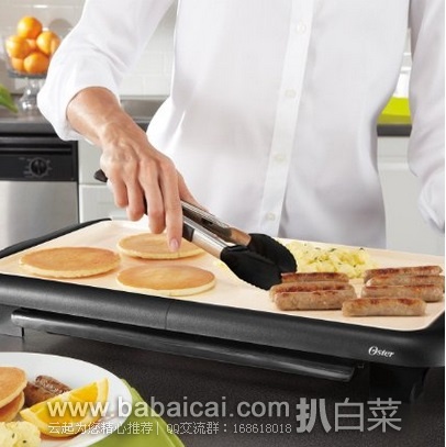 Oster CKSTGRFM18W-ECO 陶瓷不粘烤盘+保温盘 原价$40，现历史新低$24.88无税直邮
