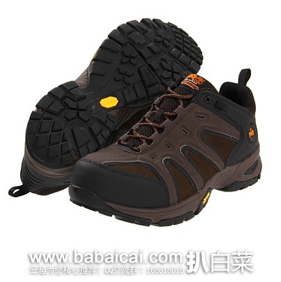 6pm：Timberland 天木兰 PRO Wildcard Composite男士户外登山鞋 原价$130，现历史低价$52.99，到手约￥420，国内￥1500+