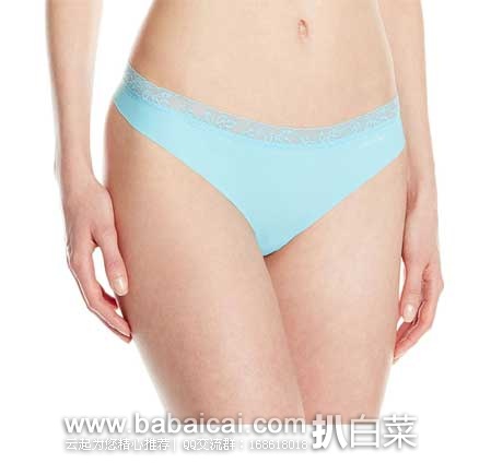 Calvin Klein Invisibles 蕾丝花边女士无痕小内内 原价$12，现5.2折售价$6.34