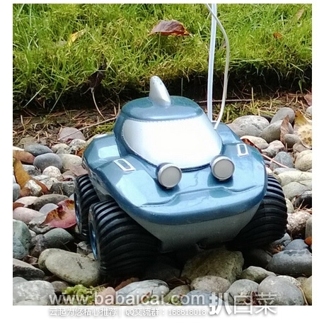 Kid Galaxy 水陆两栖 遥控车 鲨鱼款 原价$40，现历史新低$11.88，直邮无税，到手￥118，国内￥250左右