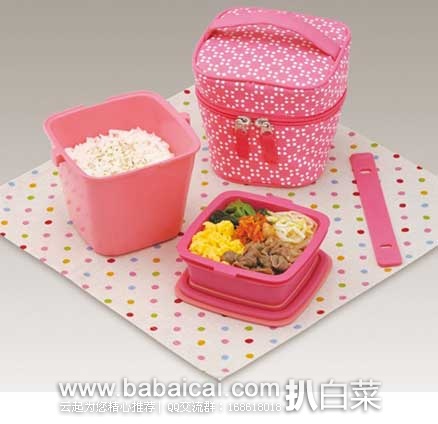 日本亚马逊:Thermos 膳魔师 LL断热构造双层 儿童便当盒 DJJ-600 (580ml) 现售价1049日元