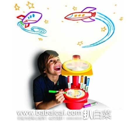 Crayola 绘儿乐发光投射画板 小黄人款 原价$27.99，现2.5折售价$7.2