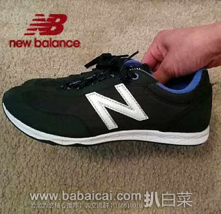 New Balance新百伦美国折扣店：WL742BK女款轻量级休闲鞋 折后价$27