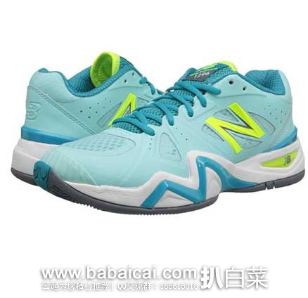 6PM：New Balance 1296v1 女款轻量网球鞋 原价$129.95，现4.1折售价$52.99