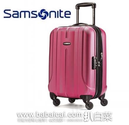 Samsonite 新秀丽 24英寸  Fiero HS Spinner 24 PC硬壳拉杆箱 原价$320，现2.6折售价$83.31