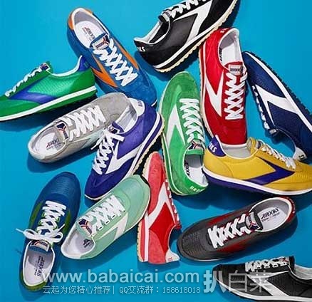 Myhabit：Brooks 布鲁克斯 男士 复古跑鞋 神价专场 ，低至1.9折价$19起~