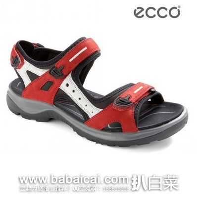 英国亚马逊：ECCO 爱步 Offroad 越野系列 女士真皮户外凉鞋 原价£90，现£33.42，直邮退税实付£27.85，直邮无税，到手￥355，国内￥1500+