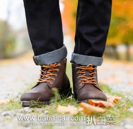 ECCO 爱步 男士 真皮 系带短靴（原价£117.68，现售价£60.41），直邮退税后实付£50.34，新低