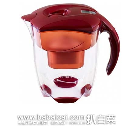 MAVEA 碧然德 Elemaris 3.5L智慧型滤水壶 原价$40，现多色特价$24.99