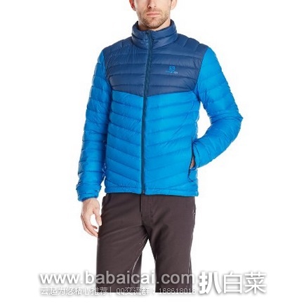 法国顶级户外大牌 Salomon 萨洛蒙 HALO DOWN 男款700蓬羽绒服 原价$250,现$129.39,到手约¥875