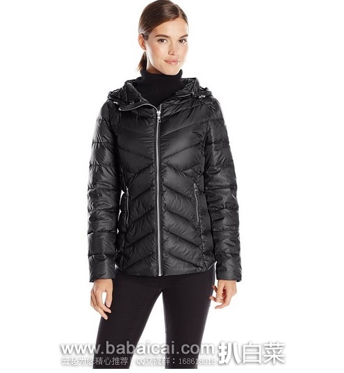 Sam Edelman 女款轻量羽绒服 原价$200,现限时秒杀价$50,公码75折历史新低$22.92,到手¥190