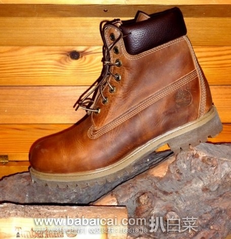 6pm：Timberland 天木兰 Heritage 6″ Premium 男款真皮工装靴 原价$190，现$109.99，公码9折历史新低$98.99，到手约￥750