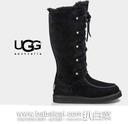 6PM：UGG Appalachin 女士 高筒系带款时尚靴 原价$260，现特价$182