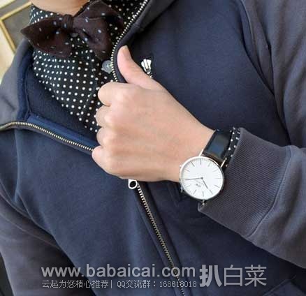 Daniel Wellington 丹尼尔惠灵顿 0206DW 男款腕表 原价$229，现4.5折售价$102.98，好价