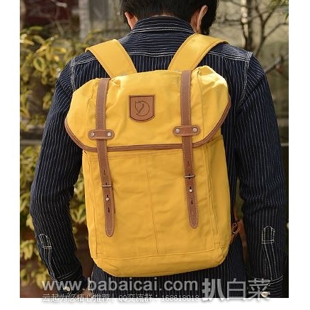 Fjallraven 北极狐 Rucksack No.21复古双肩包 原价$150，现历史新低$45，到手￥365