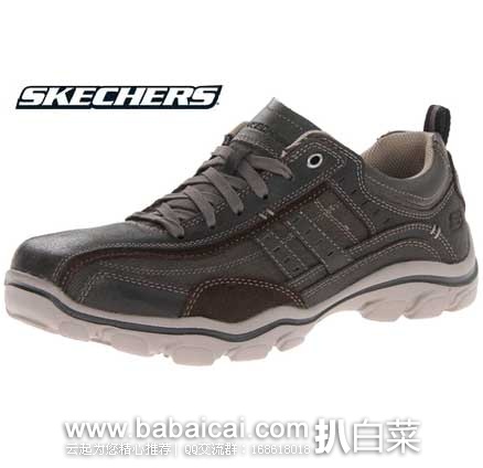 6PM：SKECHERS 斯凯奇 Montz Reyvon 男士 超轻缓震休闲鞋 原价$74.95，现3.6折仅售$26.99