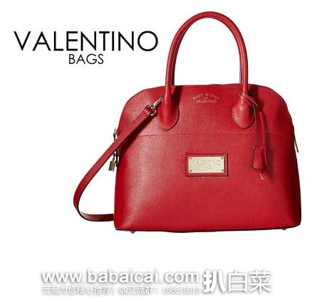 6PM：Valentino Copia 女款 真皮斜挎包 （原价$995，现3折售价$299.99），公码9折后实付$269.99
