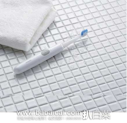 日本亚马逊：Omron 欧姆龙 HT-B201 声波式电动牙刷  现售价1354日元（约￥76），史低