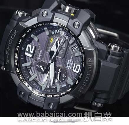日本亚马逊：Casio卡西欧G-SHOCK航空系列 男士 6局电波防水腕表 GPW-1000-1BJF  现售价86400日元