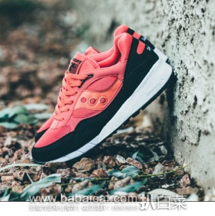 6pm：Saucony 索康尼 6000 男士经典缓震跑鞋运动休闲鞋 原价$80，现$39.99